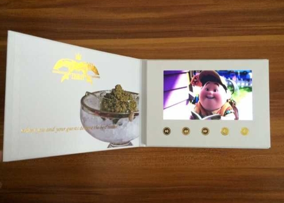 Bon prix Brochure de marketing vidéo personnalisée promotionnelle carte de vœux à écran LCD en ligne