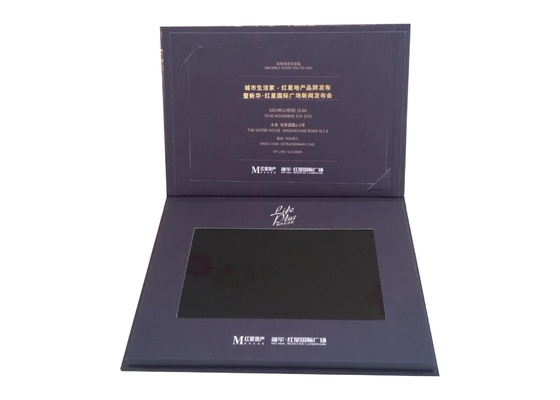 Giá tốt. A5 kích cỡ LCD Video Brochure Kinh tế High Definition cho tài sản trực tuyến