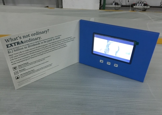 Giá tốt. 5 Inch LCD Video Brochure With TFT Screen For Marketing Communications PVC050 trực tuyến