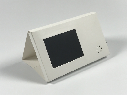 Buen precio 2Tarjeta de felicitación LCD de.4 pulgadas con pantalla de video folleto de vídeo promocional en línea