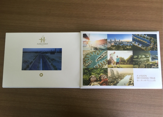 Guter Preis Hardcover Digital Video Visitenkarte Video Broschüre Visitenkarte Online