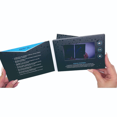 Guter Preis Corporate LCD Video Brochure With 7 Inch HD Screen Custom Printed For Company Introduction Online