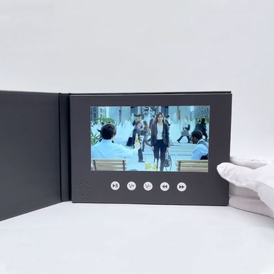 Harga yang bagus Alat kampanye pemasaran 7 inci layar HD LCD menampilkan kartu iklan video promosi dengan pencetakan on line