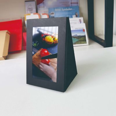 Good price 10.1inch Vertical Video Tablet with Hard Cover Digital Brochure Display for Exhibitions Trade Shows and Product Presentations online