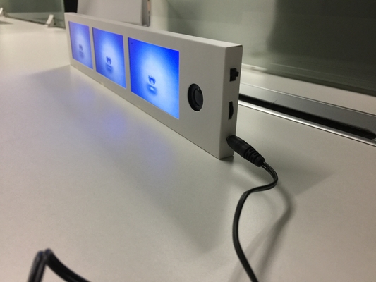 Bom preço. Novo estilo Digital Signage tela de 4,3 polegadas Smart LCD Prateleiras Strips cartão de papel exibição digital na borda da prateleira on-line