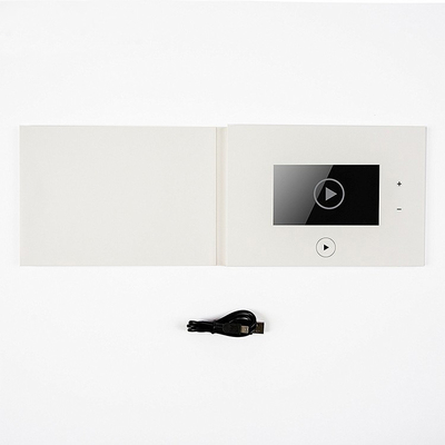 Goede prijs Paper Craft 5 inch Lcd Greeting Card Video Marketing Brochure online