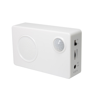 Guter Preis Kunststoff-Bewegung aktivierte Lautsprecher Bewegung Sensor Soundbox mit Audio Online