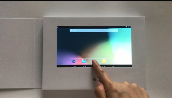 Guter Preis Benutzerdefinierte Android-Wifi-Video-Broschüre 7 Zoll Touchscreen-Video-Buch/Broschüre mit WiFi-Technologie Online