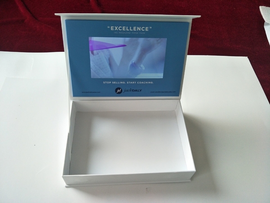 Guter Preis 7 Zoll Video Broschüre Box Karton für die Präsentation Werbung Online